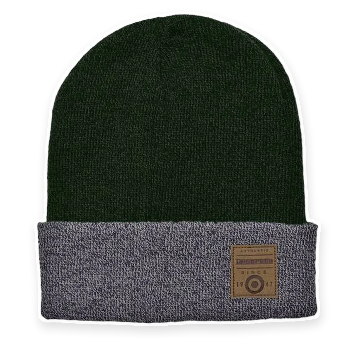 Lambretta Turn Up Beanie SS1207-KHAKI/CHAR