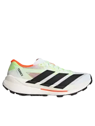adidas Terrex Agravic TT trail running bianche e nere con 'Impact Orange'