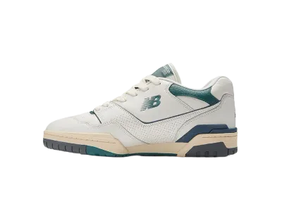 New Balance 550 Retro Tenis Blanco Verde