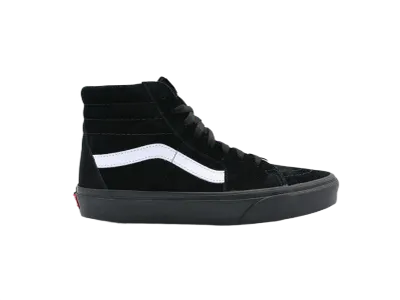 Vans Sk8-Hi Pig Suede Black Black
