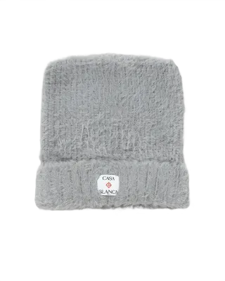 Casablanca Fluffy Nylon Square Hat