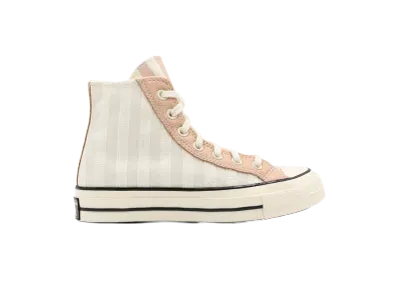 Converse Chuck 70 Striped Terry Cloth Egret Pink