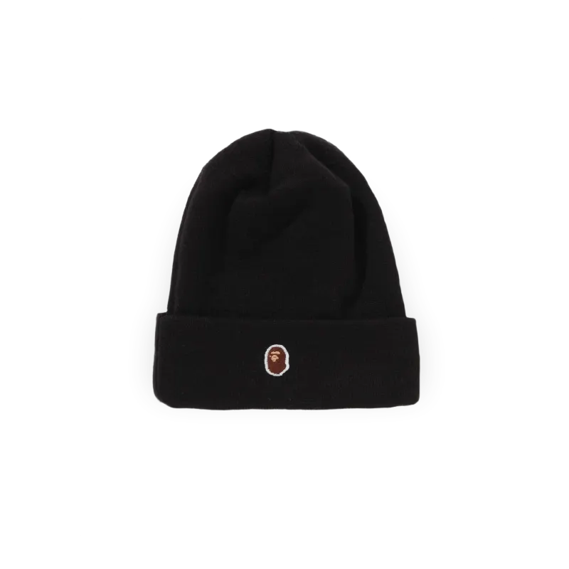 A Bathing Ape Ape Head One Point New Era Knit Cap