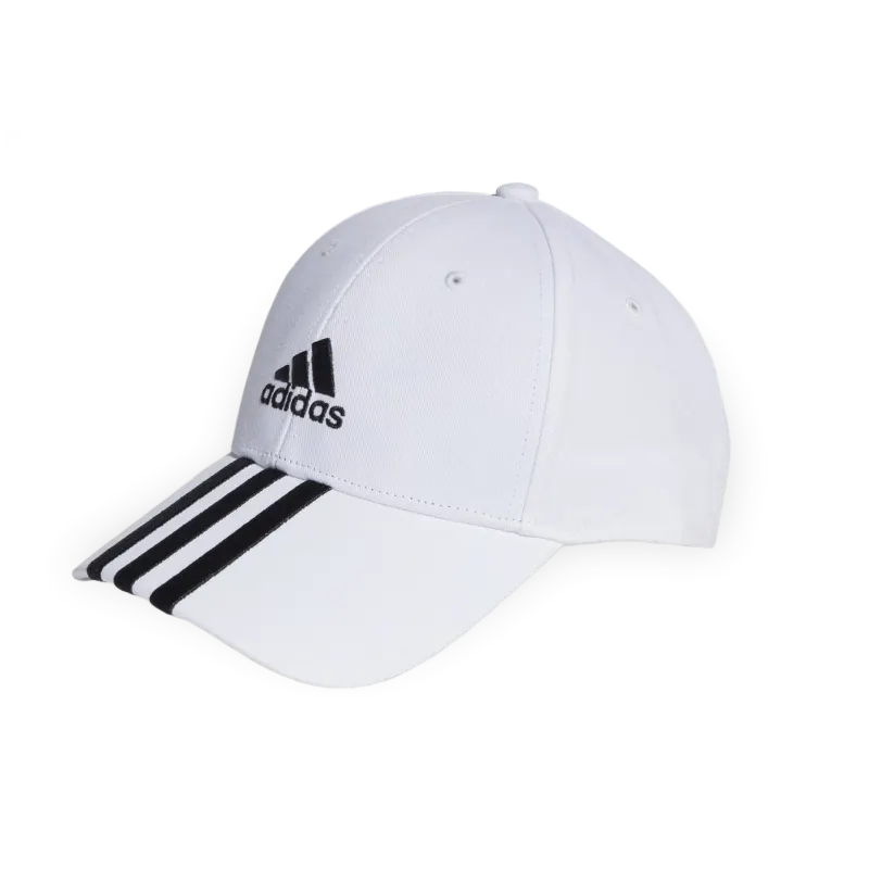 adidas Gorra de béisbol Cotton Twill 3 bandas M/L