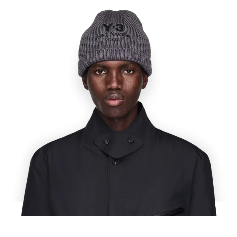 adidas Gorro de punto de lana gruesa Y-3 S/M