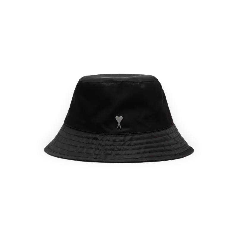 Ami Paris Ami De Coeur Stud Bucket Hat