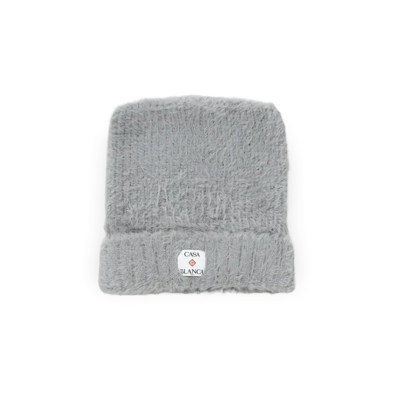 Casablanca Fluffy Nylon Square Hat