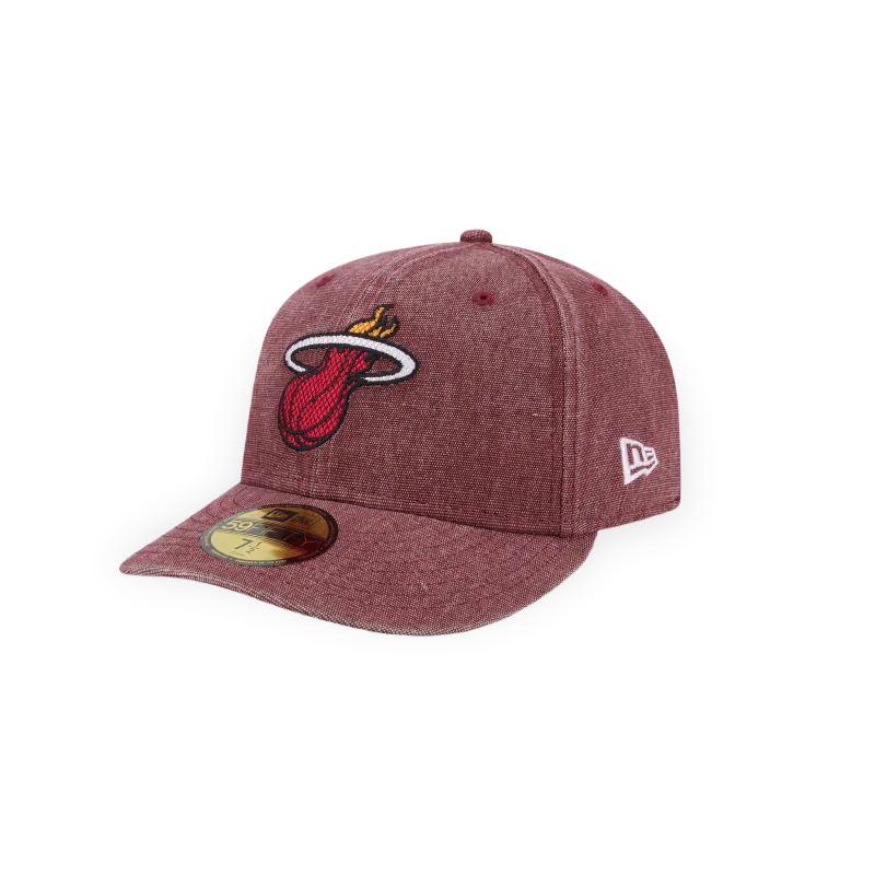 New Era Hwc 59fifty Pc 30799 Miami Heat