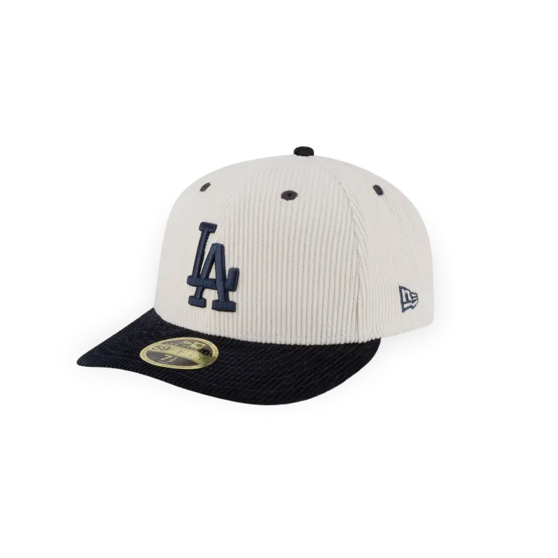 New Era Mlb Cord 59fifty Lp Los Angeles Dodgers
