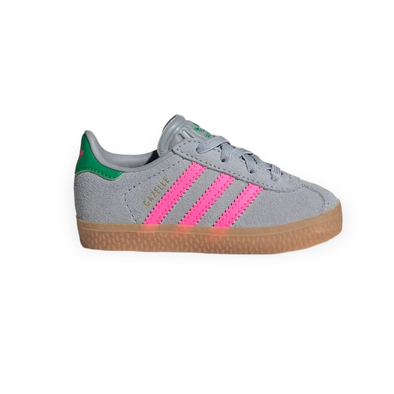 adidas Zapatilla Gazelle Comfort Closure Elastic Laces (Niños)