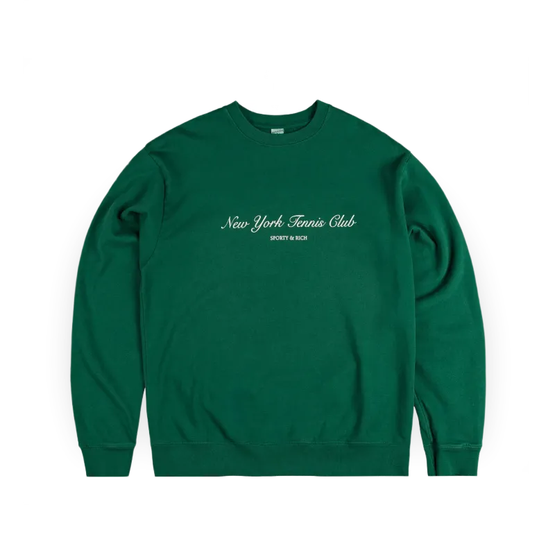 Sporty & Rich NY Tennis Club Crewneck