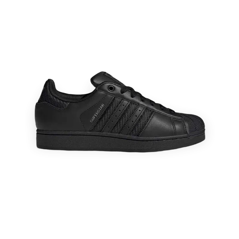 adidas Superstar II Black Black