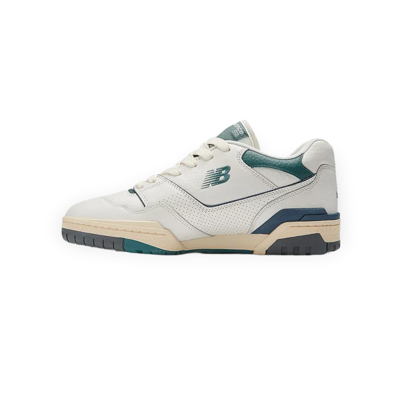 New Balance 550 Retro Tenis Blanco Verde
