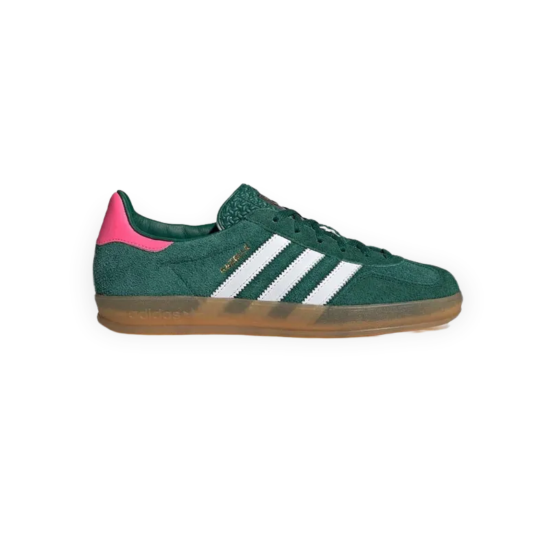 adidas Gazelle Indoor W Verdes Rosa