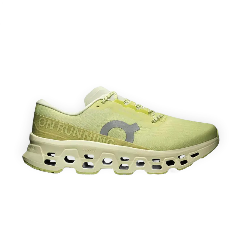 On Cloudmonster 3 "Limelight"
