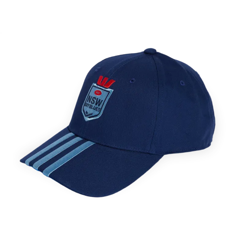 adidas New South Wales 3-Stripes Baseball Cap Adulto (L/XL)