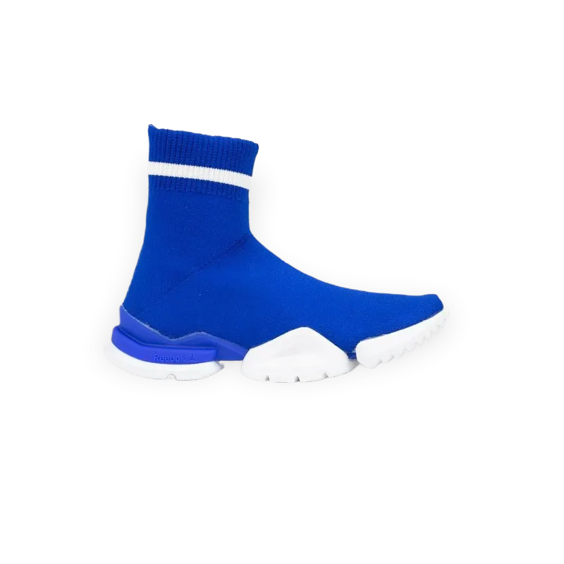 Reebok Sock Run_r Gry-Wht-Blue-Caroten