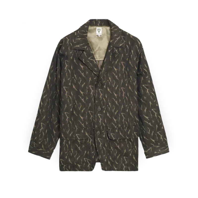 South2 West8 Blazer South2 West8 Pen Camo Jacquard para
