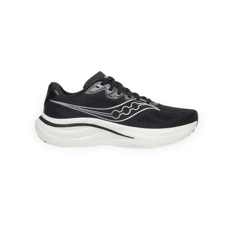 Saucony Ride 19 Black Silver