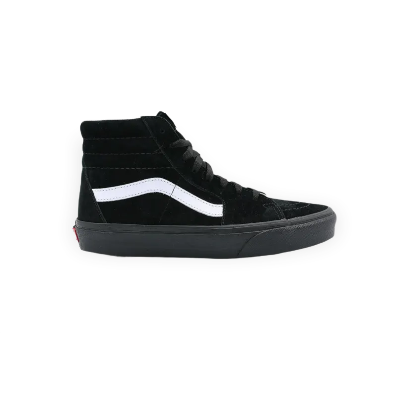 Vans Sk8-Hi Pig Suede Black Black
