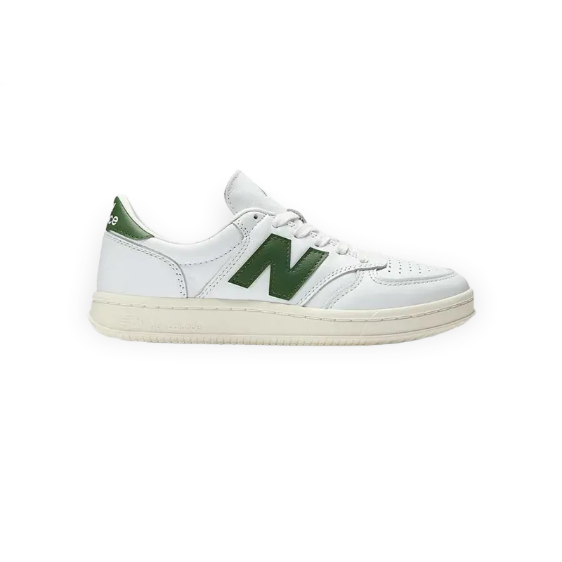 New Balance T500 White Green
