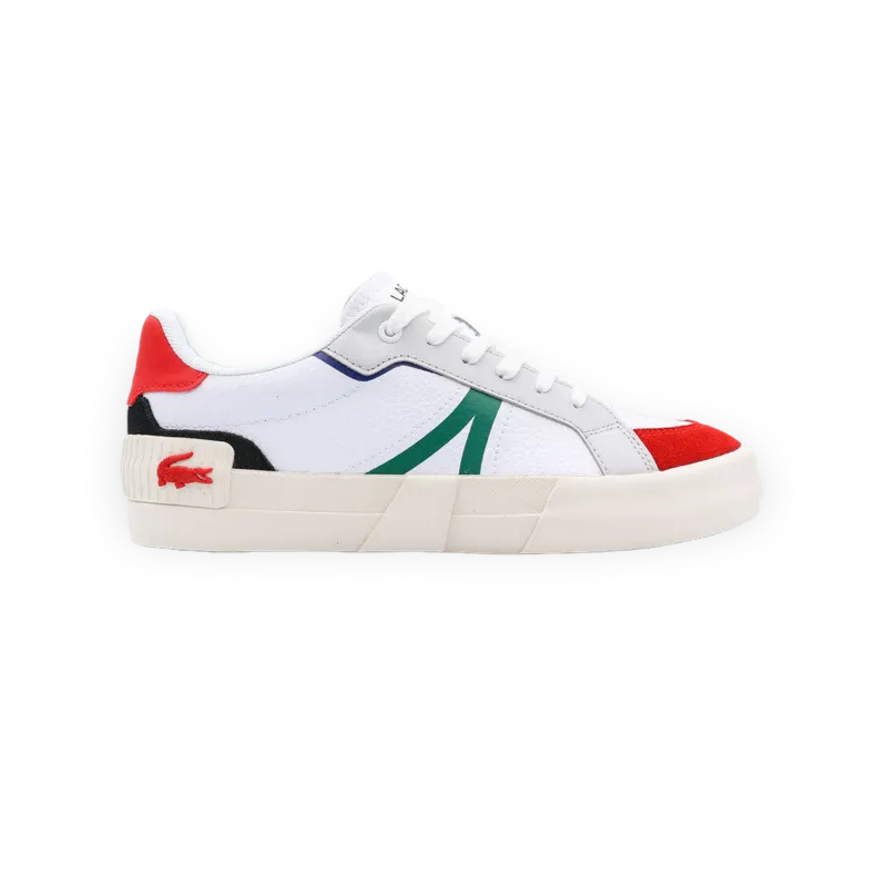 Lacoste L004 White Red