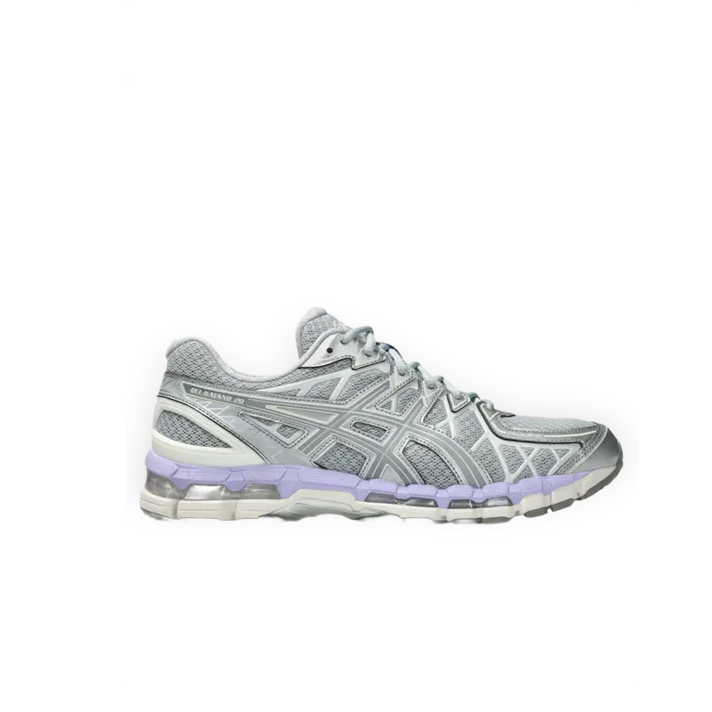 ASICS Gel Kayano 20 'Piedmont Grey' con viola