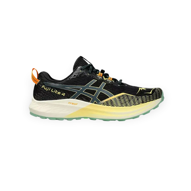ASICS Fuji Lite 4 Black Magnetic Blue