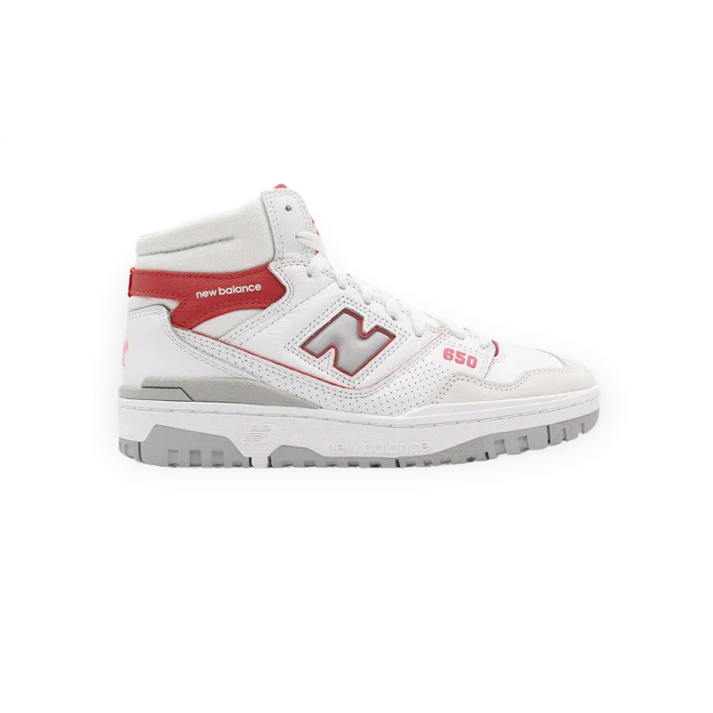 New Balance 650 White Red