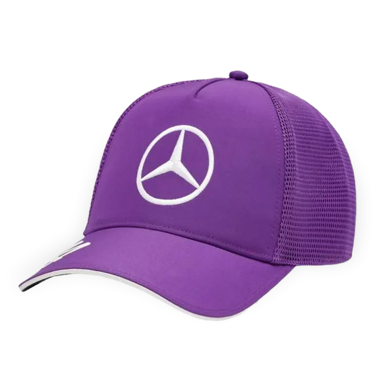 Mercedes Amg Petronas Fórmula 1 x Conductor Lewis Hamilton Hombre Gorra Trucker 701227945-003