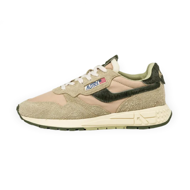 Autry Reelwind Low W *Nylon / Suede / Ponyhair*