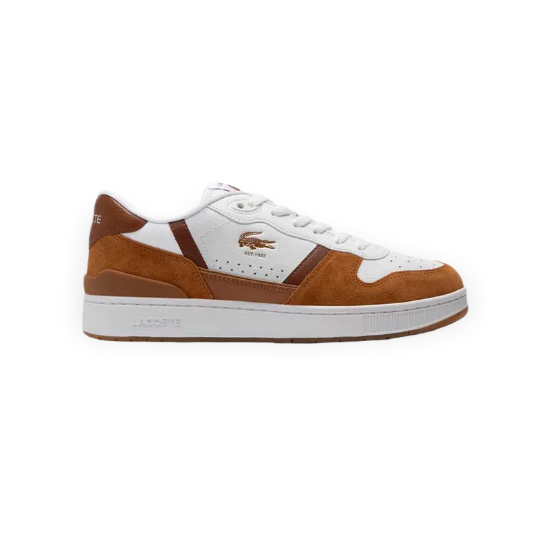 Lacoste T-Clip White Brown