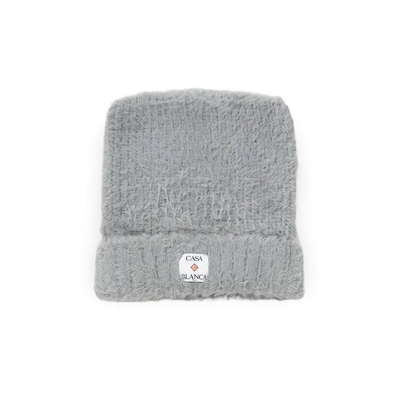 Casablanca Fluffy Nylon Square Hat