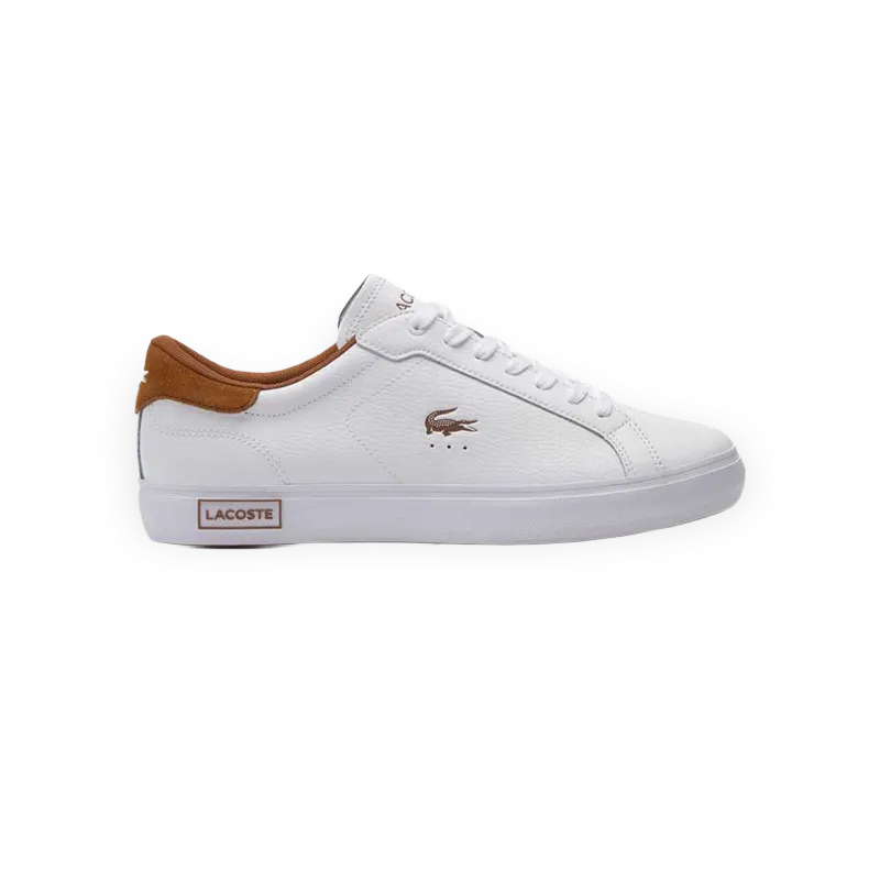 Lacoste Powercourt White Brown
