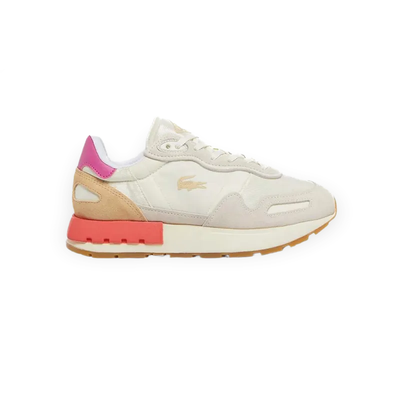 Lacoste Women Partner Wmn Sneakers Off White Pink