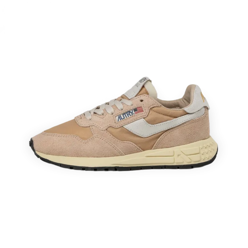 Autry Reelwind Low *Nylon / Cracked Leather*