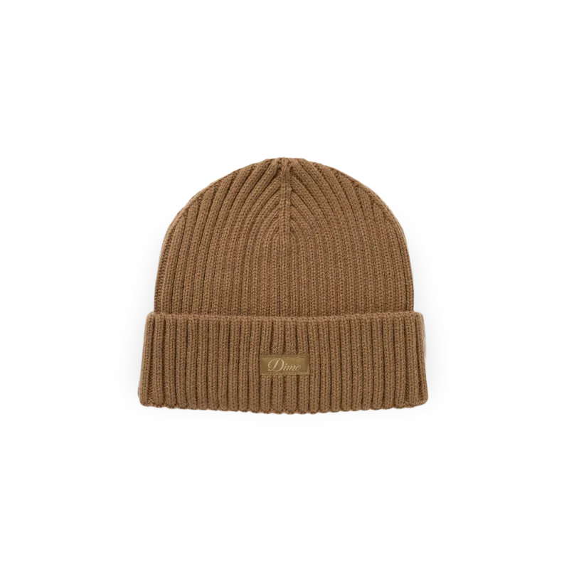 Dime Mtl Cursive Rib Beanie