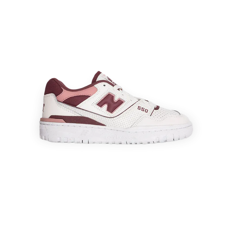 New Balance 550 White Red Pink