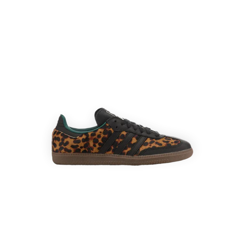 adidas Samba OG "Black Green Leopard"