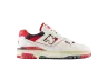 New Balance 550 Sea Salt White Red