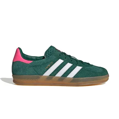 adidas Gazelle Indoor W Verdes Rosa