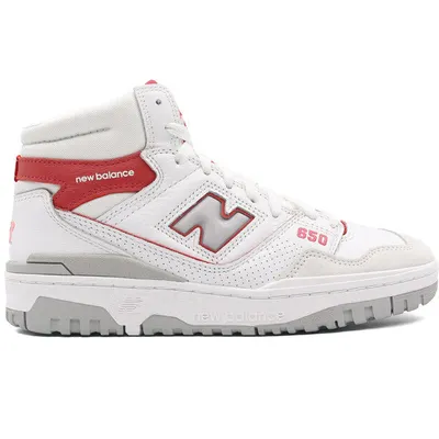 New Balance 650 White Red