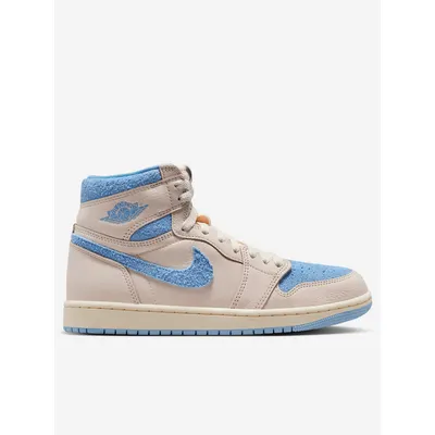 Jordan W Air Jordan 1 Retro High OG 'Psychic Blue' and Pale Ivory