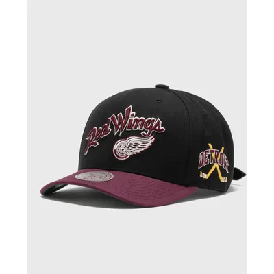 Mitchell & Ness X Just Don Nhl Wave Script Pro Strapbackdetroit Red Wings