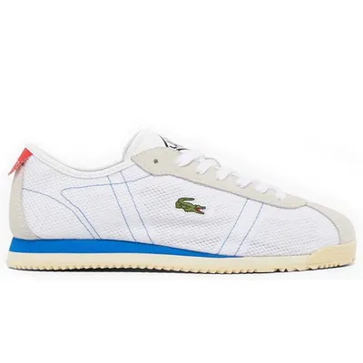 Lacoste Club-Low Sneakers White Red Blue