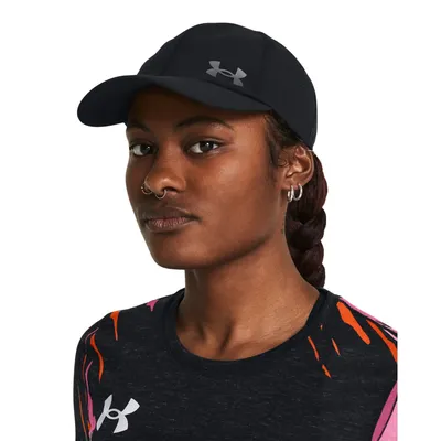Under Armour Gorra de béisbol para mujer Under Armour Launch Adjustable
