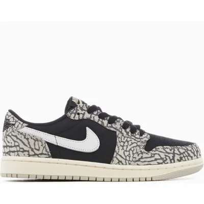 Jordan Air Jordan Women's 1 Retro Low OG "Black Cement"