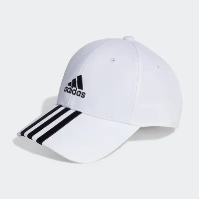 adidas Gorra de béisbol Cotton Twill 3 bandas M/L