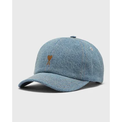 Ami Paris Tabacco Ami De Coeur Embroidery Cap