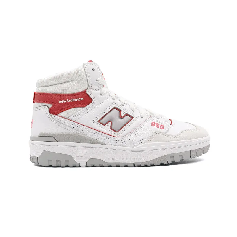 New Balance 650 White Red